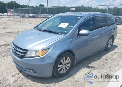 2014 Honda Odyssey Ex-L from USA, damaged, VIN 5FNRL5H62EB070838